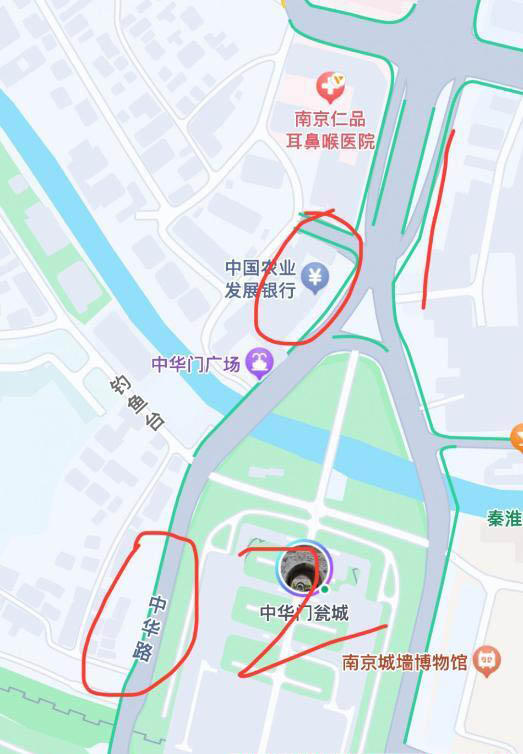南京中华门扫街